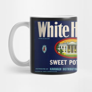 1960s White House Sweet Potatoes Crate Label Mug